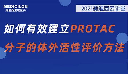 【云讲堂】：如何有效建立PROTAC分子的体外活性评价方法？